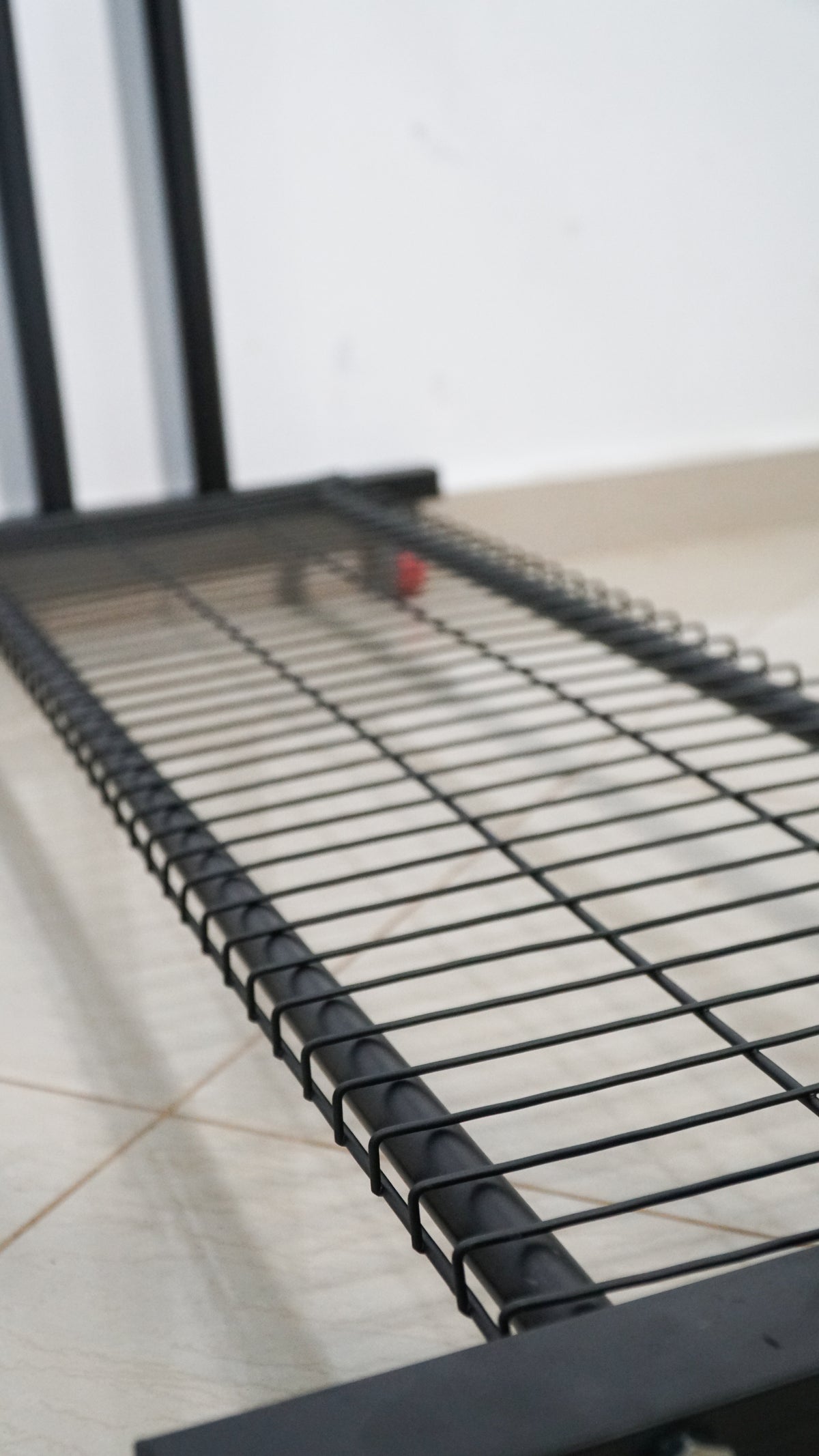 Sarraya Pro — Penderie Métallique Double Barre Noire | Extensible 200cm